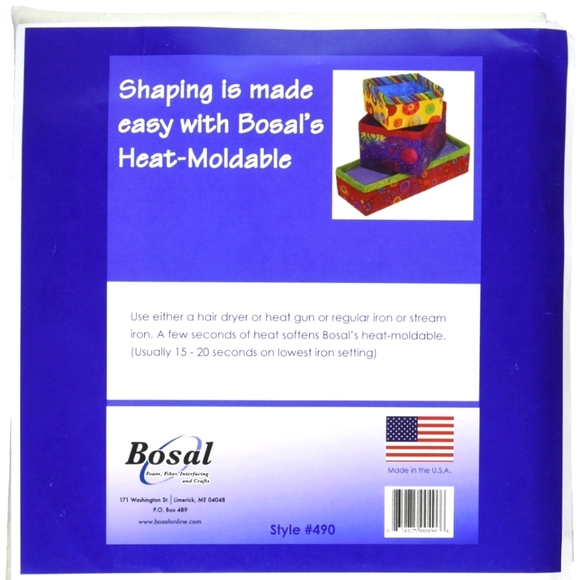 Bosal Heat Moldable Stabilizer, 20"X36 - Picture 2 of 2